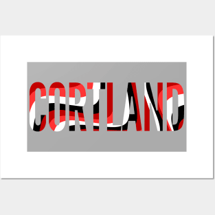 Cortland Wave Pattern Posters and Art